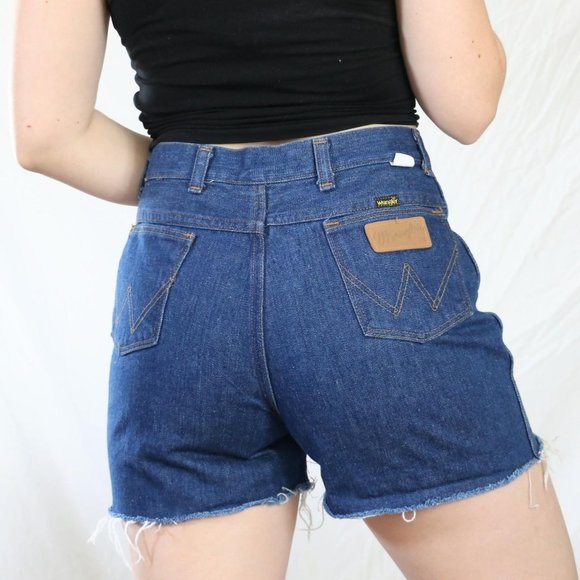 Wrangler Vintage Denim Shorts - Picture 1 of 4